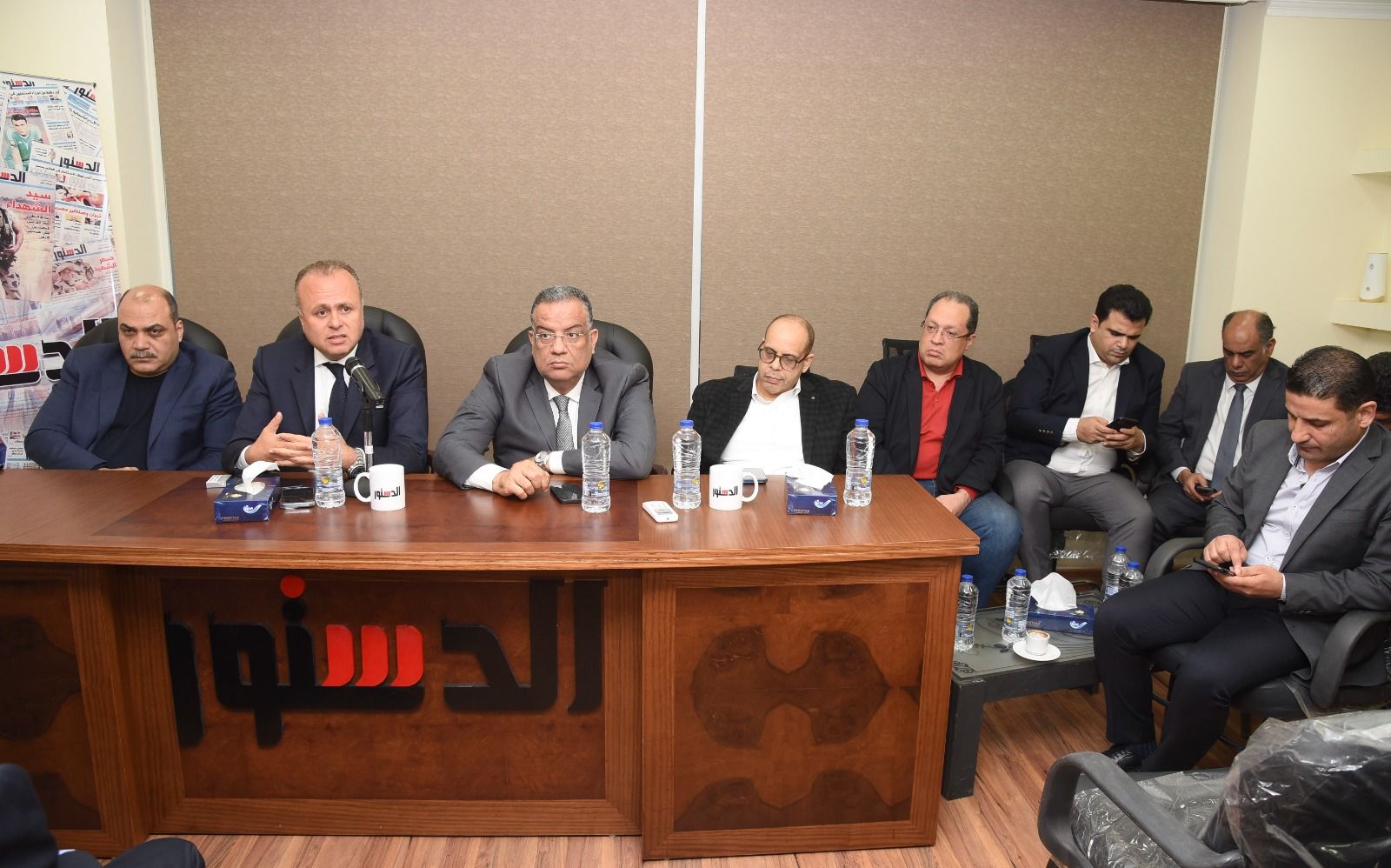 عمرو الفقي للعاملين في صحف ومواقع الشركة المتحدة: أنتم تقودون الرأي العام ونقدر جدًا جهدكم وتميزكم (صور)