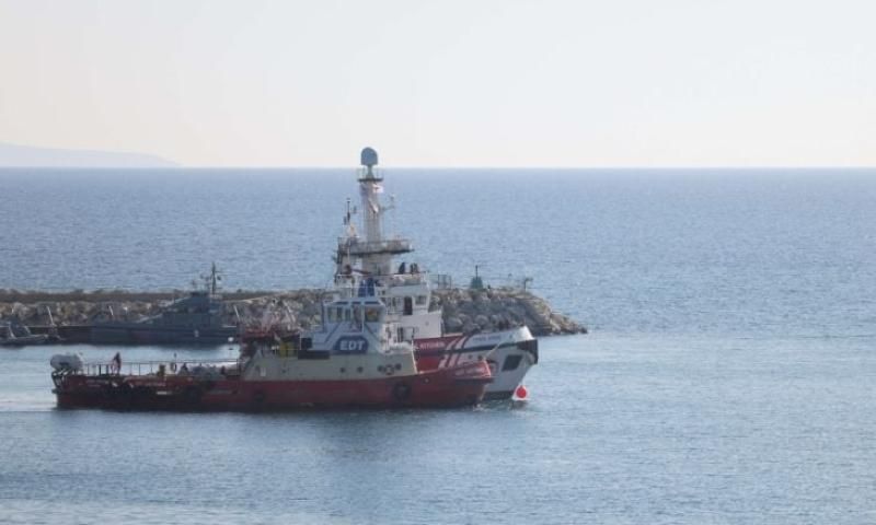 أول سفينة تحمل مساعدات لغزة تنطلق من قبرص