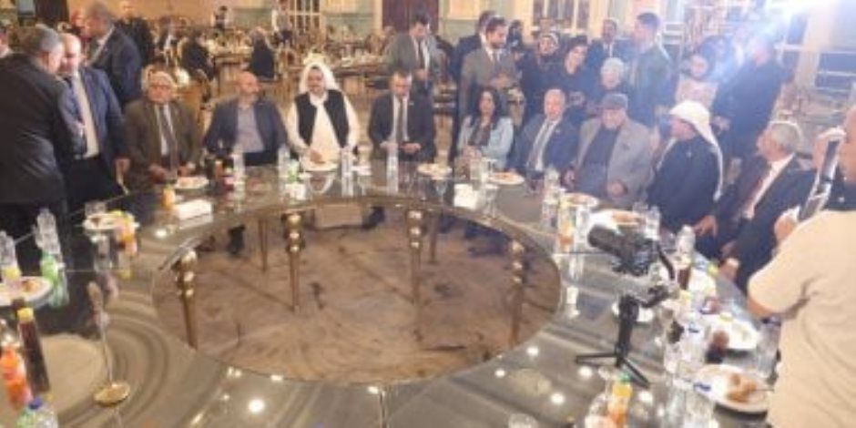 حزب حماة الوطن ينظم حفل الإفطار السنوى بحضور نخبة من السياسيين والحزبيين
