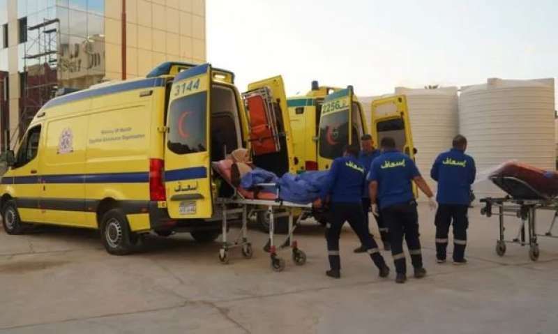 وصول جثامين عدد من عمال الإغاثة إلى الجانب المصري لمعبر رفح