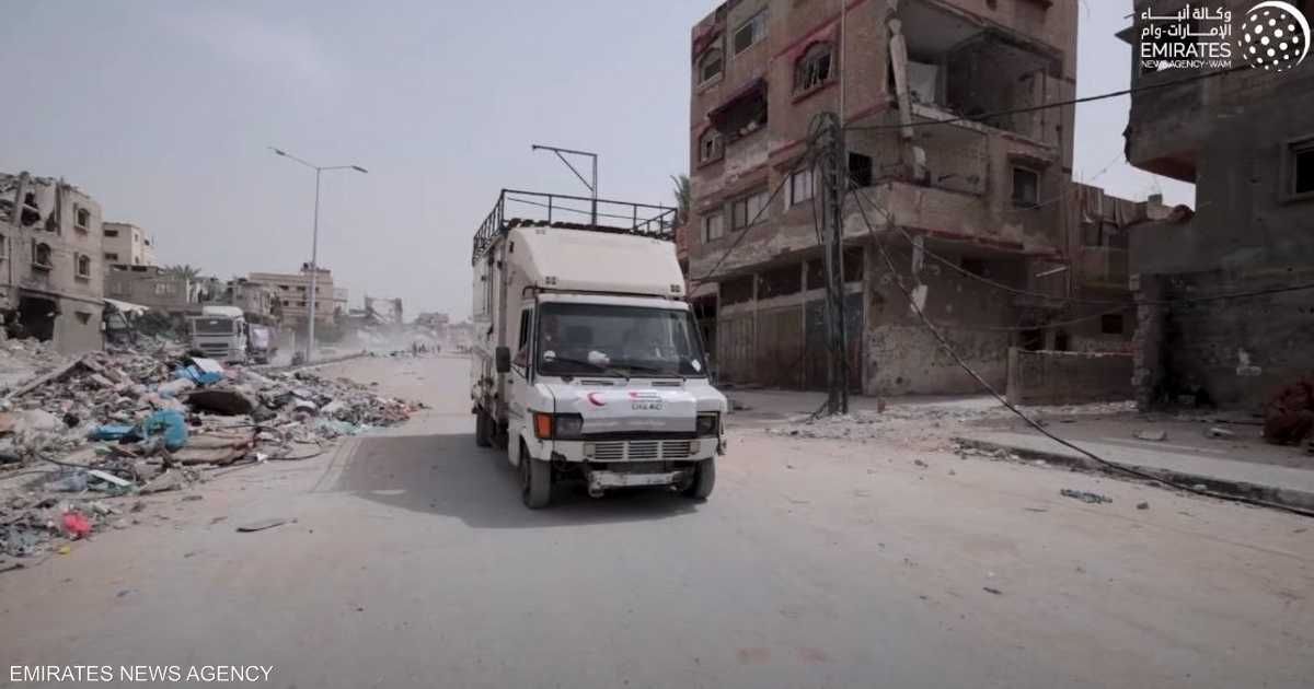 العالم اليوم - لإغاثة السكان.. الإمارات أول دولة تنجح في الوصول لخان يونس