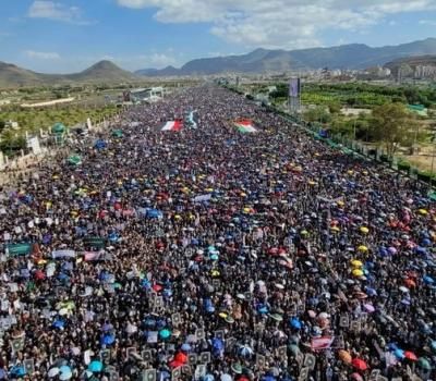 أخبار اليمن : صنعاء .. مسيرة مليونية وتصعيد جديد لنصرة غزّة