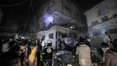 أخبار اليمن : شهداء وجرحى في قصف متواصل على غزة