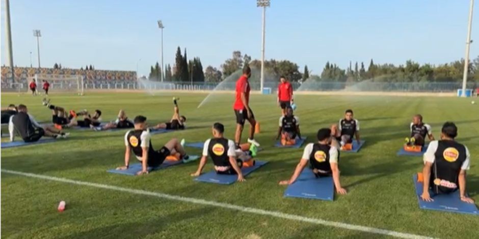 أنتهاء المران الأول للأهلي استعدادا للترجى فى ذهاب نهائى أفريقيا.. فيديو