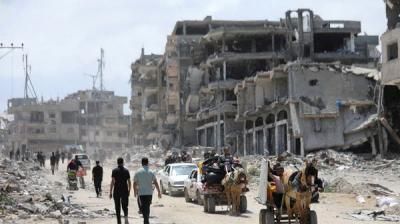 أخبار اليمن : نزوح 800 ألف فلسطيني من رفح منذ 6 مايو