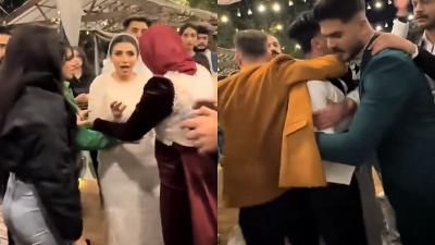 أخبار اليمن : بسبب أغنية .. شجار حاد بين زوجين في حفل زفافهما