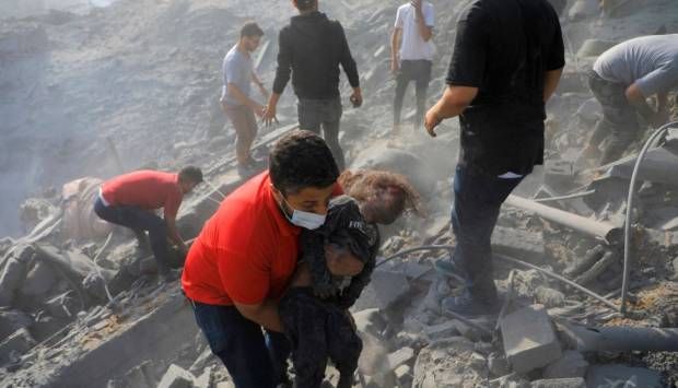 إعلام: انتشال جثامين 9 شهداء من تحت الأنقاض في مدينة رفح الفلسطينية