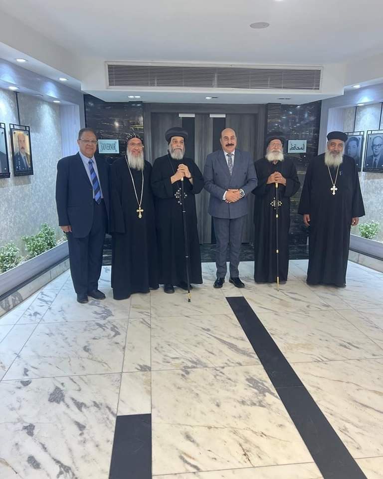 إيبارشية أسوان تهنئ قيادات المحافظة بعيد الأضحى