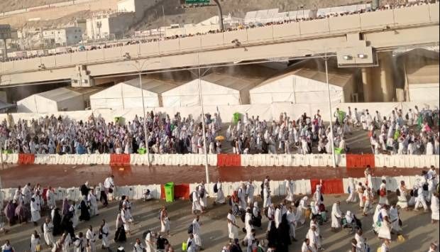 جدول لنقل حجاج الجمعيات إلى فنادقهم بعد انتهاء رمى الجمرات