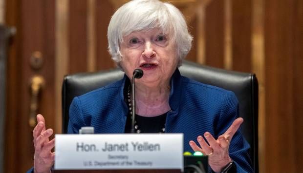 وزيرة الخزانة الأمريكية: لن نتراجع عن تجميد أصول روسيا