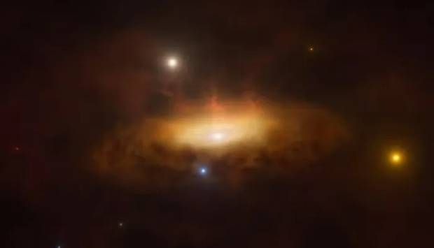 أكبر من الشمس بمليون مرة.. ثقب أسود ضخم يتسبب في سطوع غامض