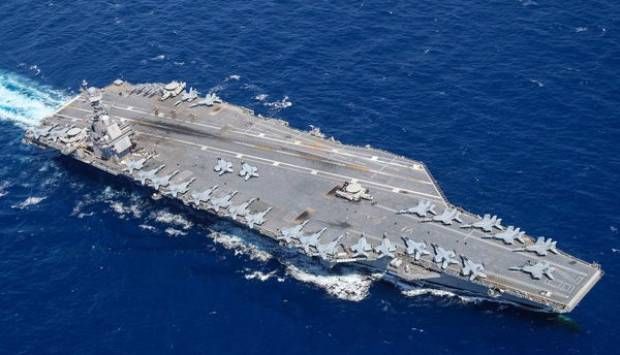 CNN: حاملة الطائرات جيرالد فورد والأسطول المرافق لها في طريقهما لسواحل حيفا