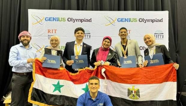 طلاب مصريون يحصدون جوائز بمسابقة Genius Olympiad 2024 بأمريكا