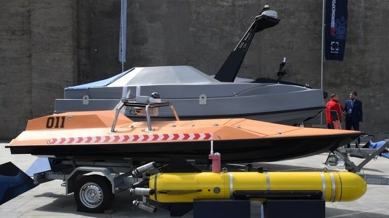 روسيا تصمم روبوتات مائية وزوارق مسيّرة بمعرض IMDS-2024