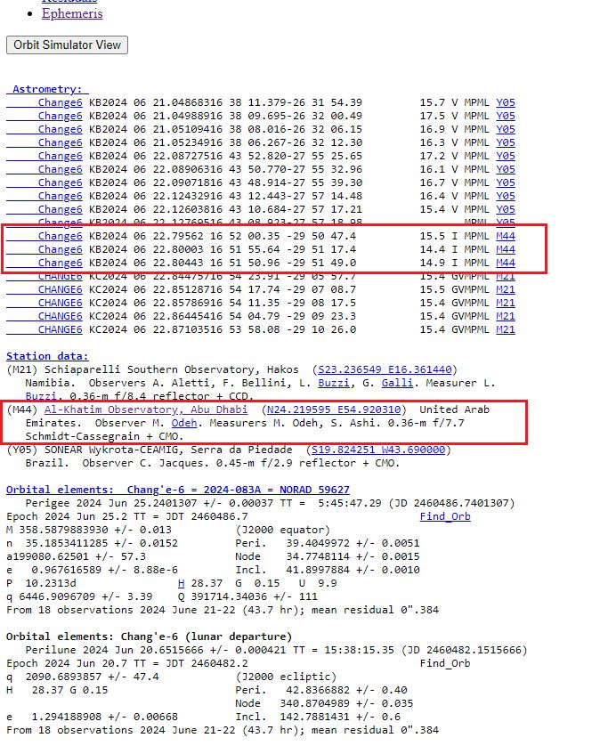 بعد 23 يومًا على سطح القمر.. صور توثق رحلة المسبار الصيني «Change 6» للأرض
