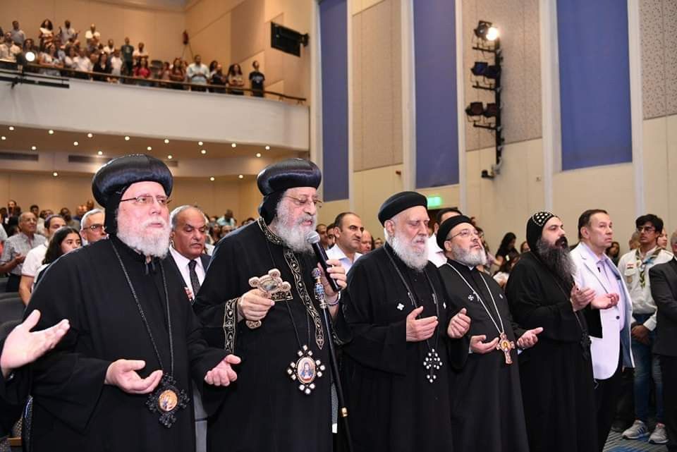 البابا تواضروس يشهد العرض الأول لمسلسل الأطفال «حدوتة كنز»