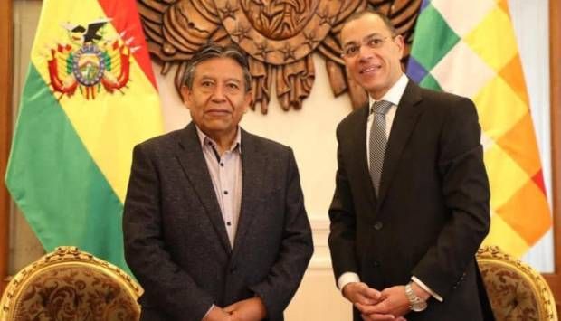 نائب رئيس بوليفيا يبدي رغبة بلاده في تطوير علاقاتها مع مصر