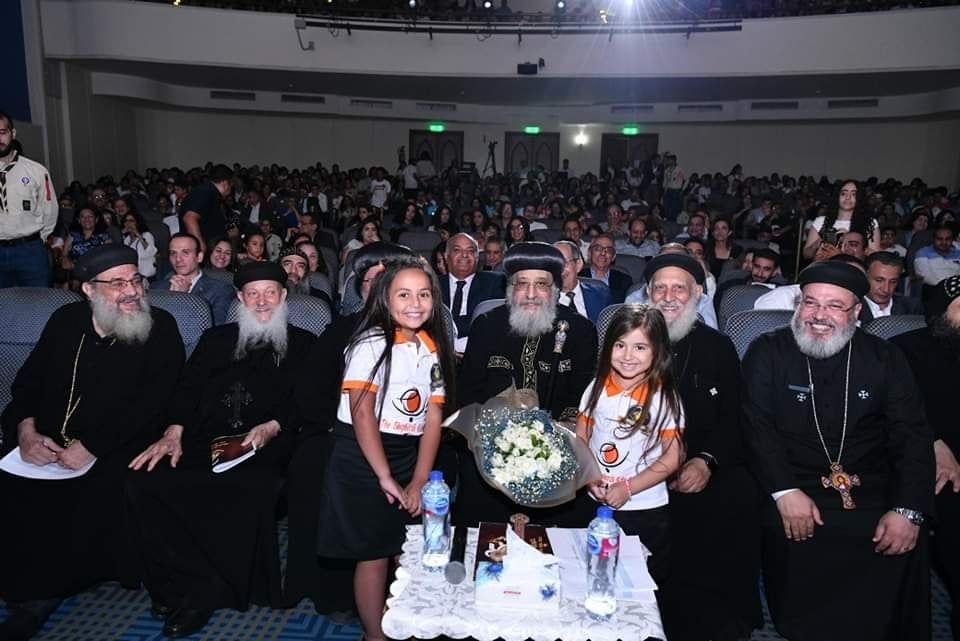 البابا تواضروس يشهد العرض الأول لمسلسل الأطفال «حدوتة كنز»