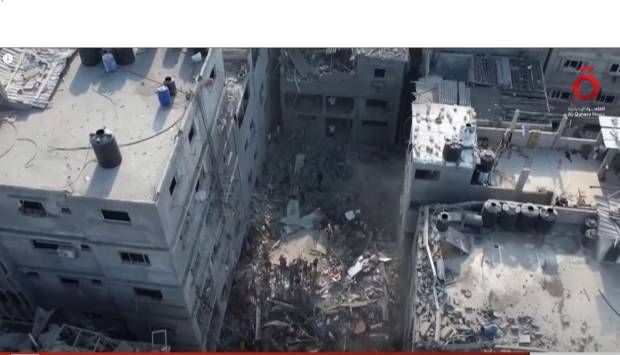 طائرات الاحتلال الإسرائيلي تستهدف بشكل عشوائي مناطق متفرقة من خان يونس