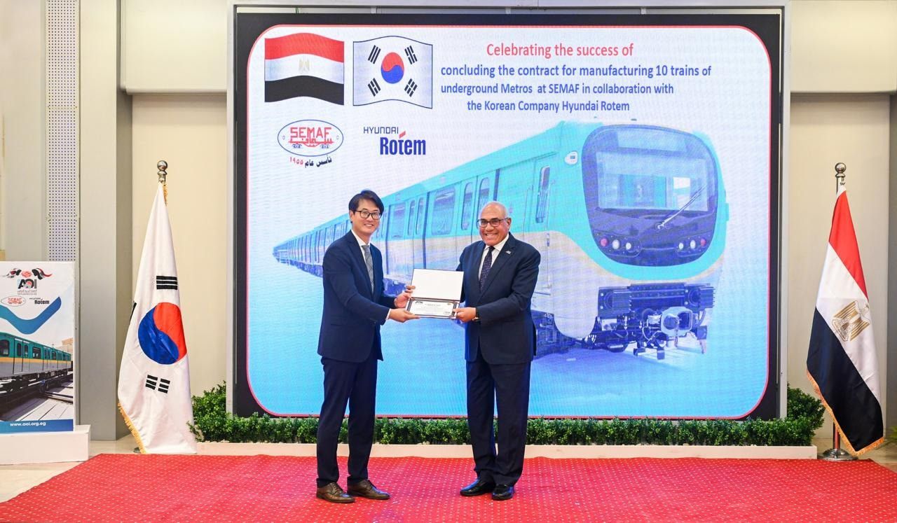 إنجاز جديد للهيئة العربية للتصنيع.. الانتهاء من 10 قطارات مترو أنفاق مكيفة