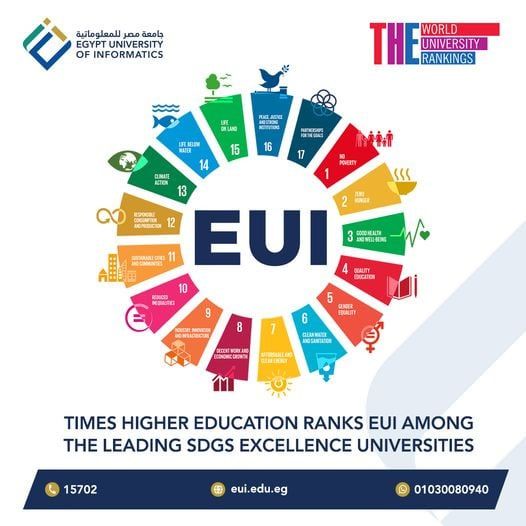جامعة مصر للمعلوماتية ضمن أفضل الجامعات في تصنيف التايمز 2024
