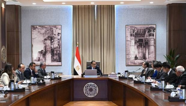 مدبولي يلتقي رئيس شركة «سرايا» اليابانية العالمية بالعاصمة الإدارية الجديدة