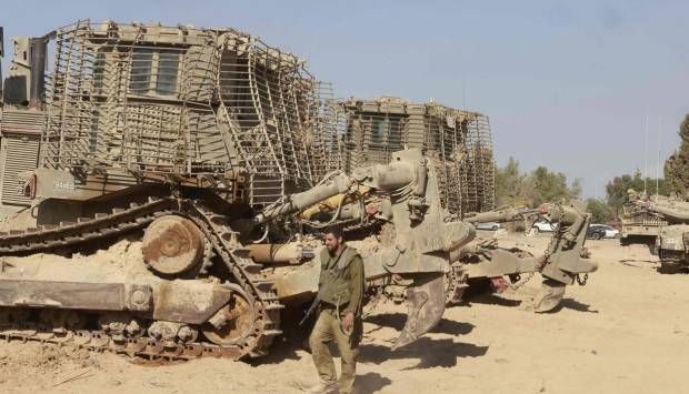 عاجل.. فصائل فلسطينية تقصف تجمعات للاحتلال وخط إمداد في محور نتساريم