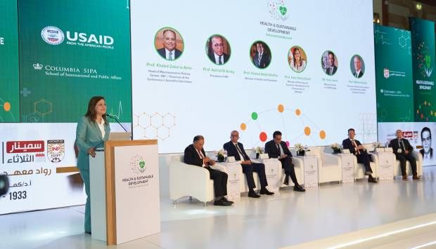 هالة السعيد: الدولة المصرية تتعامل مع قضايا الصحة من منظور تنموي شامل