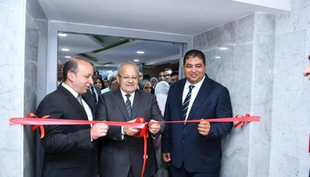 رئيس جامعة القاهرة يفتتح مشروعات التطوير بمستشفى أبو الريش (صور)