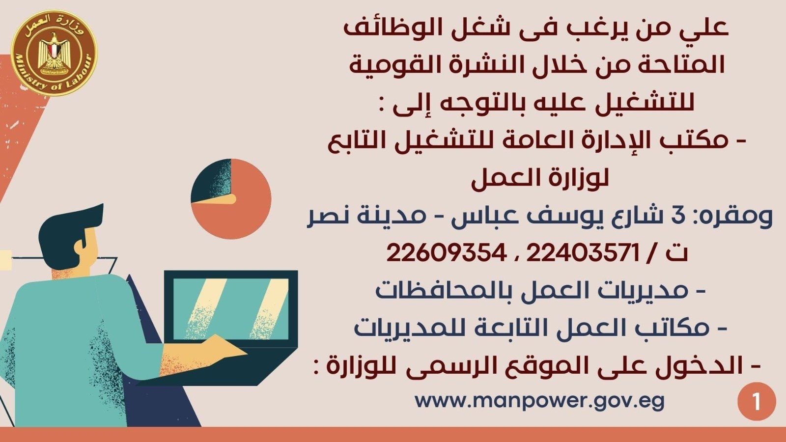 6 آلاف جنيه.. «العمل» تعلن عن 3162 وظيفة في 45 شركة (الشروط والتقديم)