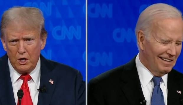 رئيس الحزب الديمقراطي بواشنطن: لا طرف منتصر في المناظرة بين بايدن وترامب