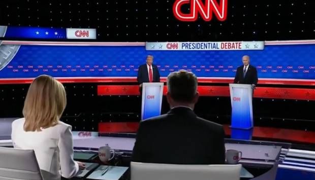 بث مباشر.. المناظرة الرئاسية الأمريكية بين بايدن وترامب