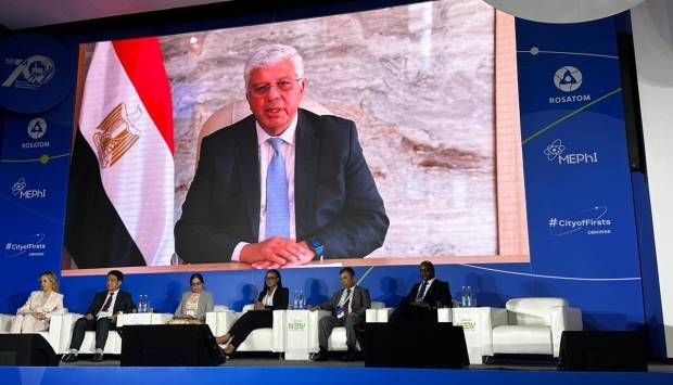 عاشور في المنتدى النووي الدولي: قطاع الطاقة النظيفة أصبح أمرا جوهريا