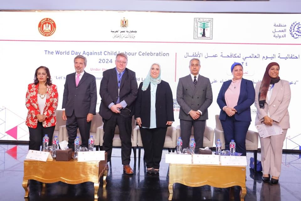 وزيرة التضامن تطلق حملة التوعية ببرنامج «وعي» لمكافحة عمل الأطفال