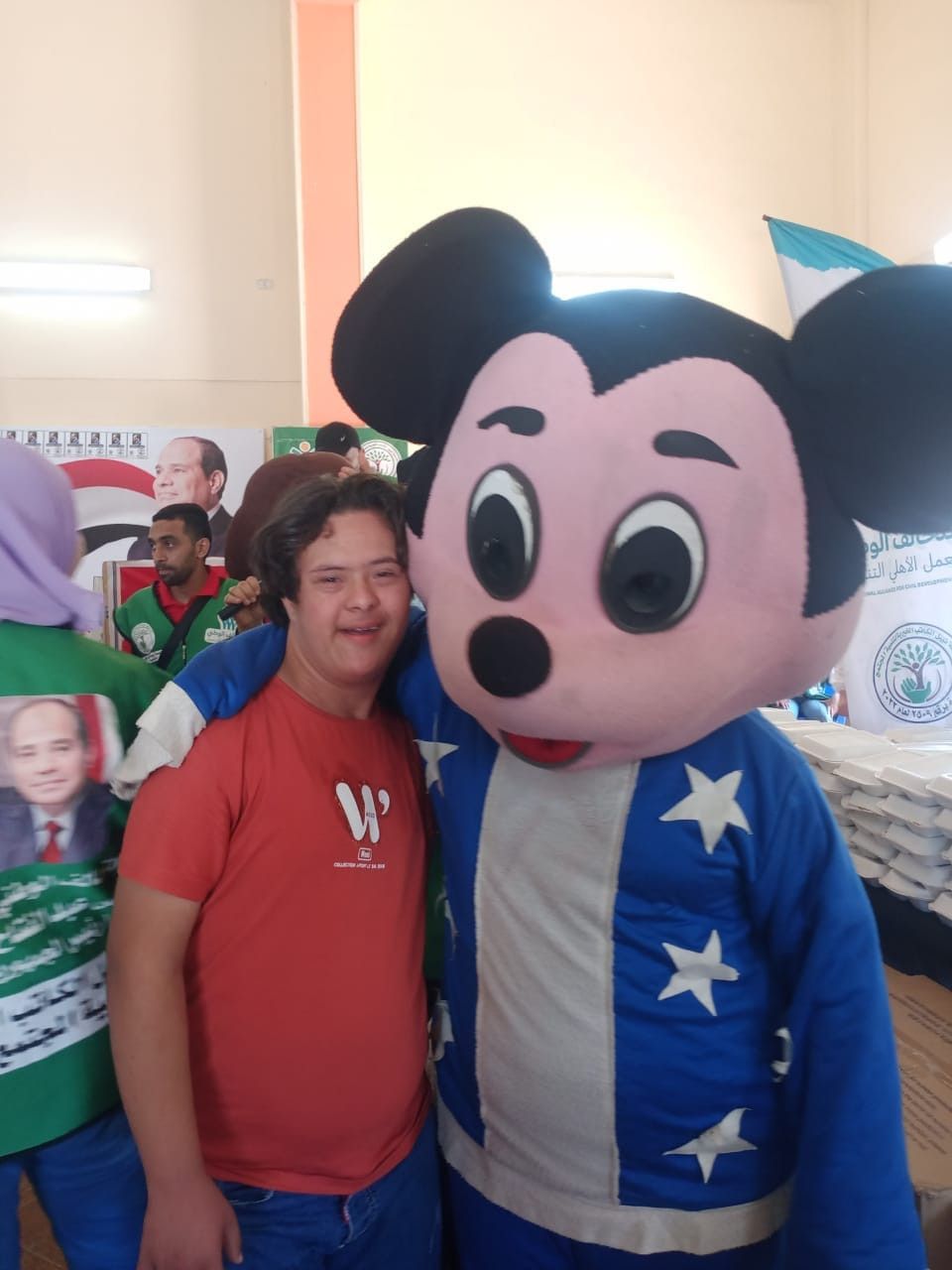 التحالف الوطني يُنظم احتفالية لتكريم متحدي الإعاقة بالبحيرة «صور»