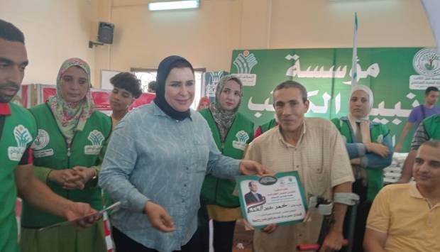 التحالف الوطني يُنظم احتفالية لتكريم متحدي الإعاقة بالبحيرة «صور»