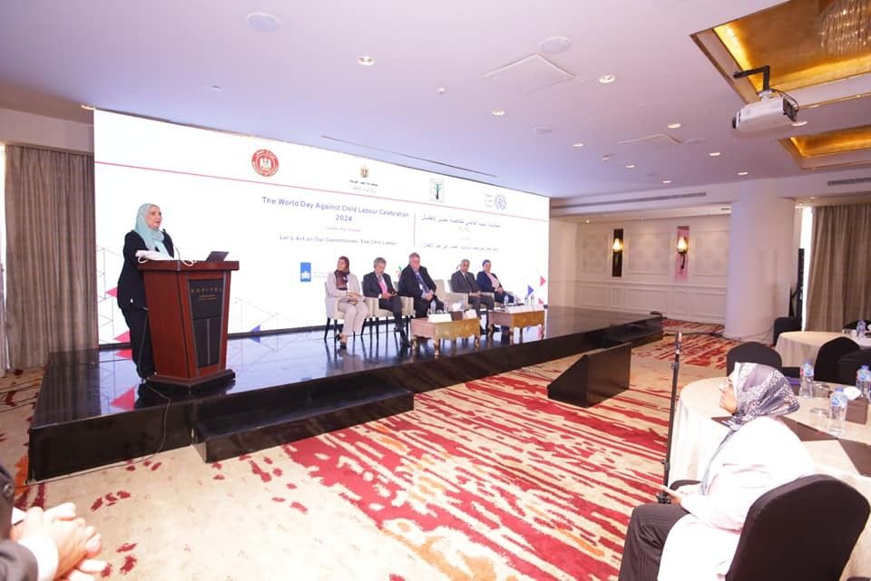 وزيرة التضامن تطلق حملة التوعية ببرنامج «وعي» لمكافحة عمل الأطفال