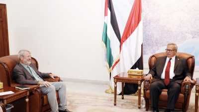 أخبار اليمن : بن حبتور يلتقي القائم بأعمال المنسق الإنساني