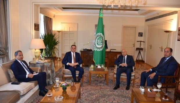 الأمين العام يستقبل عبد الحميد الدبيبة رئيس حكومة الوحدة الوطنية الليبية