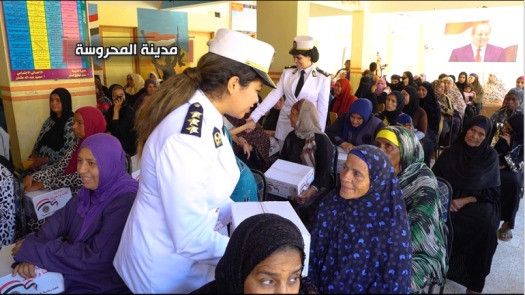 الداخلية: قوافل إنسانية لتوزيع هدايا عينية بالمناطق الحضارية الجديدة