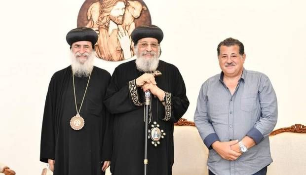 البابا تواضروس يستقبل مطران نقادة وقوص