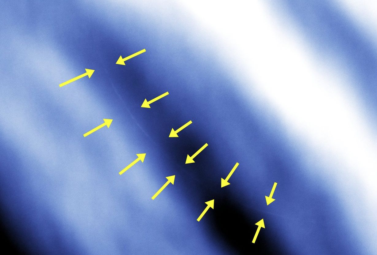 مركز الفلك الدولي ينشر صورة لهلال شهر محرم بالإمارات