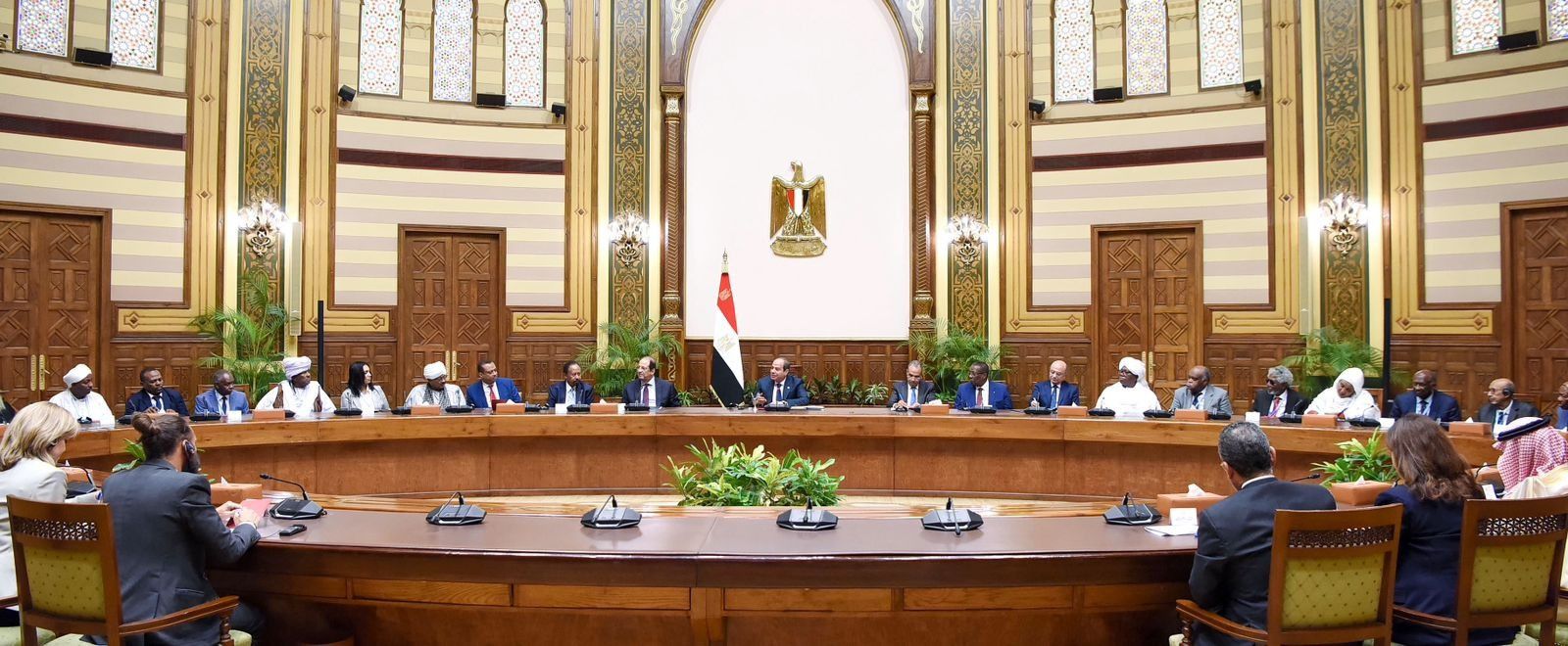 السيسي: مصر لن تدخر أي محاولة لرأب الصدع بين مختلف الأطراف السودانية