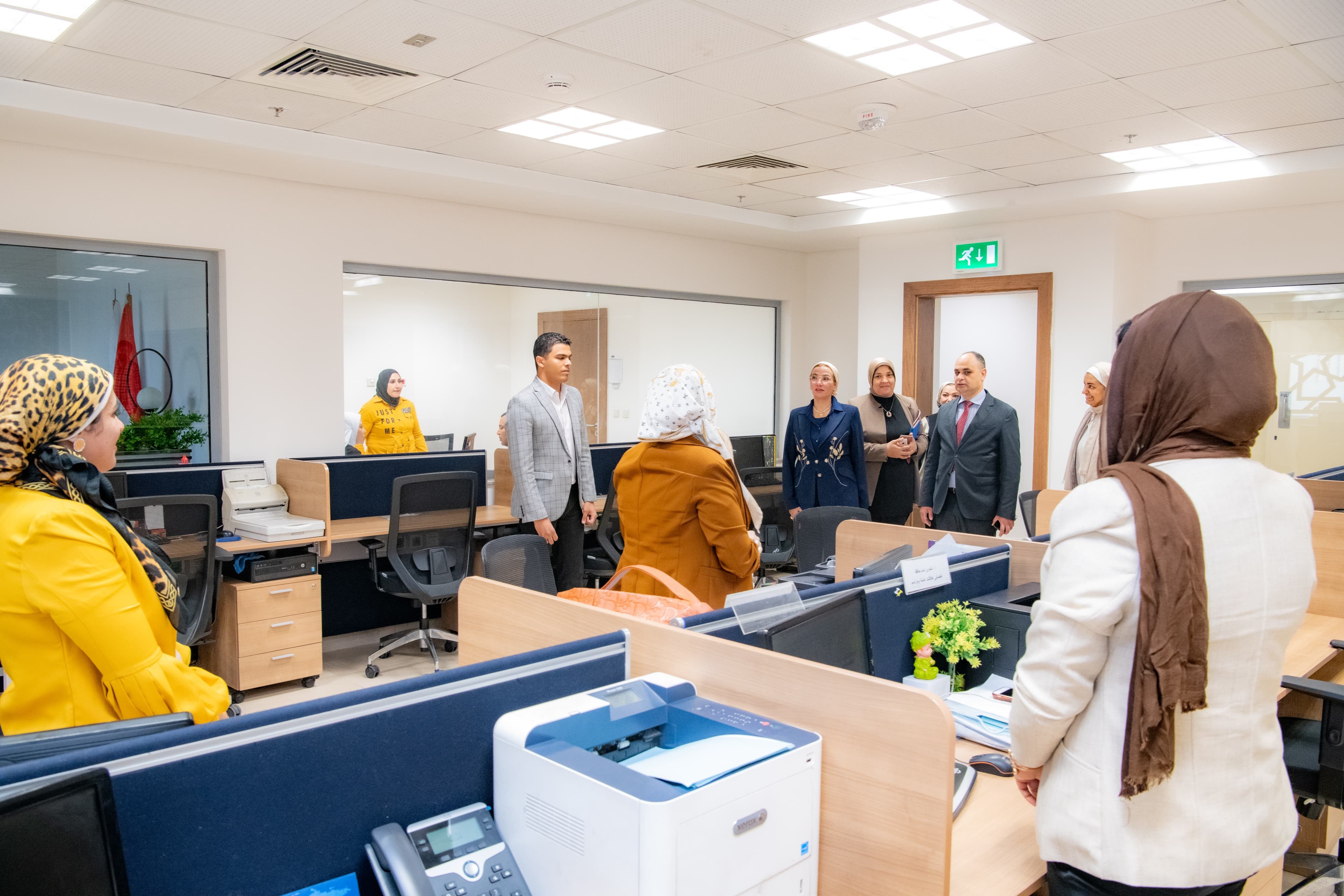 ياسمين فؤاد تشدد على ضرورة التعامل مع ملفات البيئة بشفافية (صور)