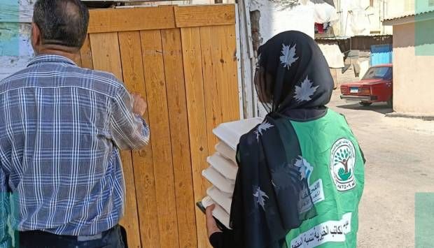 التحالف الوطني..توزيع وجبات على 1000مستفيد من الأسر الأكثر احتياجا بالبحيرة