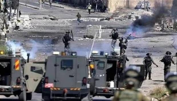 إصابة طفل فلسطيني برصاص الاحتلال عقب اقتحام نابلس