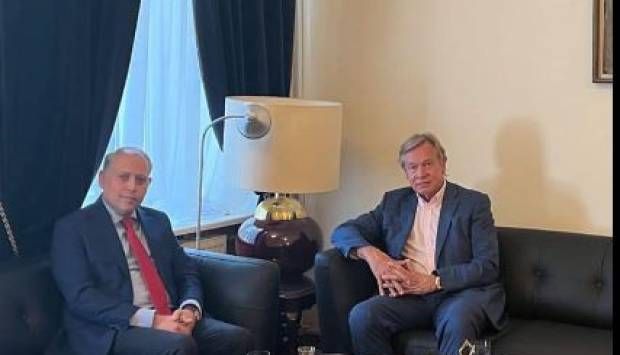 سفير مصر لدى روسيا يبحث مع عضو مجلس الفيدرالية تحضيرات منتدى برلمانات بريكس