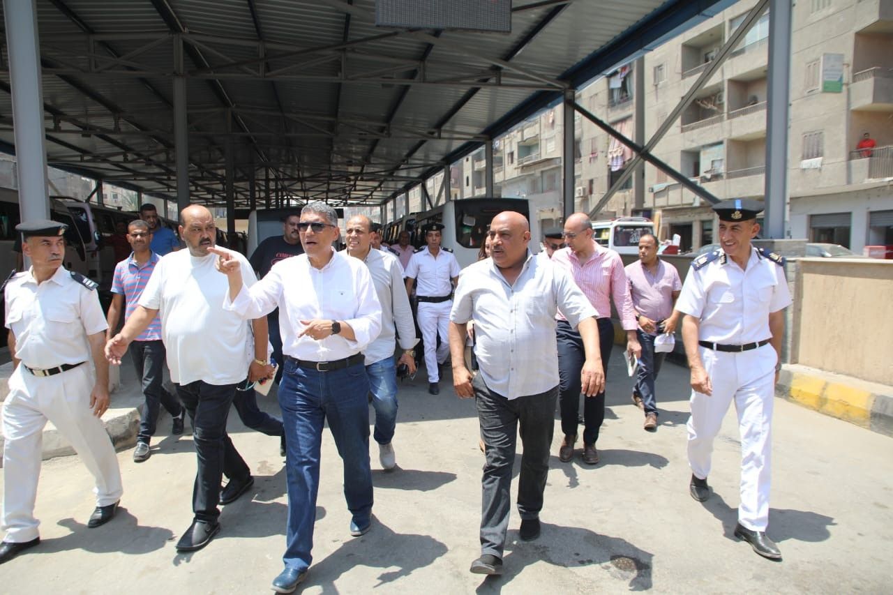 محافظ الجيزة: تشغيل موقف السرفيس الحضاري بالبوهي في إمبابة