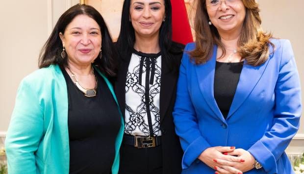 تجربة مصرية وخبرات وتعاون دائم.. تفاصيل اجتماع مايا مرسي وغادة والي