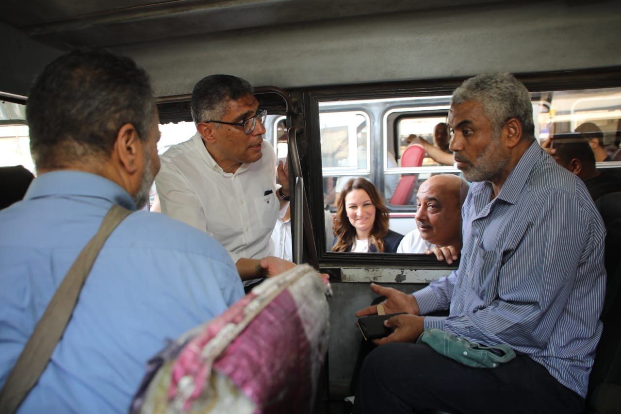 محافظ الجيزة: تشغيل موقف السرفيس الحضاري بالبوهي في إمبابة